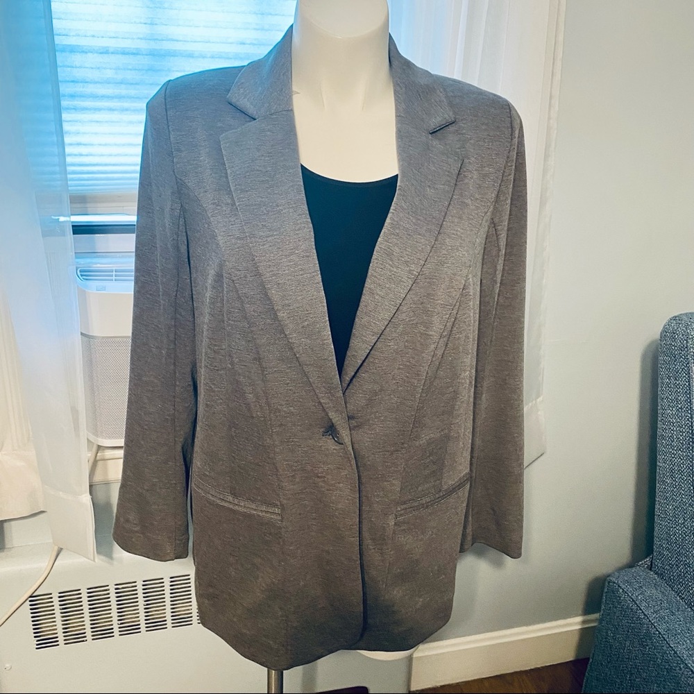 Grey Ponte Blazer